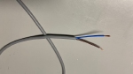 Installatiekabel grijs 2x1,5mm2 br-bl