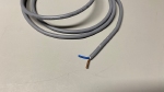 Installatiekabel grijs 2x1mm2 br-bl meter