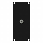 CAYMON - CASY135/B - mini jack plaatje - 1 space