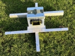 SMS Rigging Optionele Steun voor 3 speakers T vorm (per stuk)