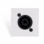 AUDAC CP45SPES/W - Speakon Connectorplaat - wit