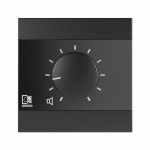 AUDAC WP200/B Remote Volume Controller Zwart