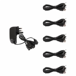 W AUDIO SDPROMC Silent Disco Oplader Hoofdtelefoon