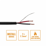 ELUMEN8 CABL625 Installatie LSZH 2 Core 2 x 2.5mm2 Speaker Cable SP2X2.5B