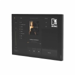 AUDAC RIVEA-L/B - 10 inch touchscreen - zwart