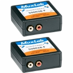 MUXLAB 5000028-F-2PK Transformer kit voor line stereo audio via CAT6