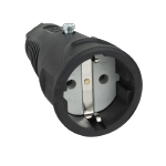 PCE Rubber Schuko Connector Female