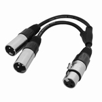 W AUDIO CABL128 Splitterkabel XLR female / 2x XLR male