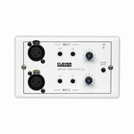 CLEVER ACOUSTICS ZM8 DW Wall Plate P2 MIC inputs