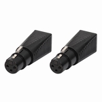 LEDJ CABL94 XLR female 3 pin naar RJ45 verloop (2x)