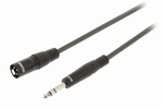 SWEEX LR Stereokabel XLR 3-Pins Male - 6.35 mm Male 3 meter