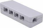 APART Audio RJ45SPLIT RJ45 splitter: 1 input, 4 output