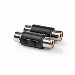 NEDIS Stereo-Audioadapter | 2x RCA Female - 2x RCA Female