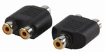VALUELINE AC-056 Adapter Stereo RCA Female - 2x RCA Female