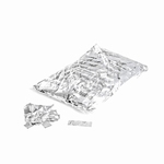 MAGIC FX Confetti Metallic 55x17mm - Wit (zak 1 kg.)