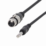 W AUDIO CABL56 Verloop XLR Female - 6.35 Mono Jack kabel 5m