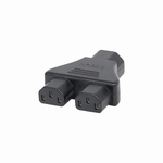 LEDJ CABL106 Adapter IEC Male – 2 IEC Female 10A