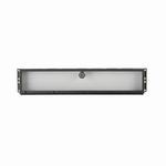 SHOWGEAR D7867 19 inch 2HE beschermpaneel met slot