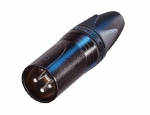 NEUTRIK XLR male NC3MXX-BAG zwart
