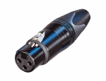 NEUTRIK XLR female NC3FXX-BAG zwart