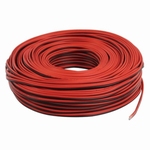 Luidsprekerkabel LSP020 Rood-Zwart 2x 1,0 mm2 100m