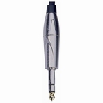 ADAM HALL 7524 Connector Stereo Jack 6.3mm Gold Tip