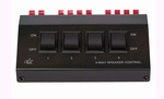 HQ PRE SWITCH-4 Speakercontrol Box 4-weg switch
