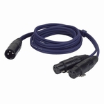 DAP FL38150 Splitter 2x XLR Female naar 1x XLR Male