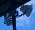 SMS Rigging Optionele Steun voor 2 speakers 1m recht (per stuk)