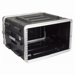 SHOWGEAR D7103 6HE 19 inch ABS Rack Case Double Door