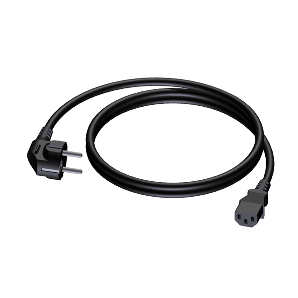 PROCAB CAB490 Power cable Schuko Male - Euro Female