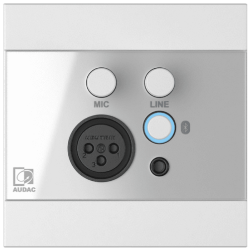 AUDAC Aansluitpanelen op- & inbouw